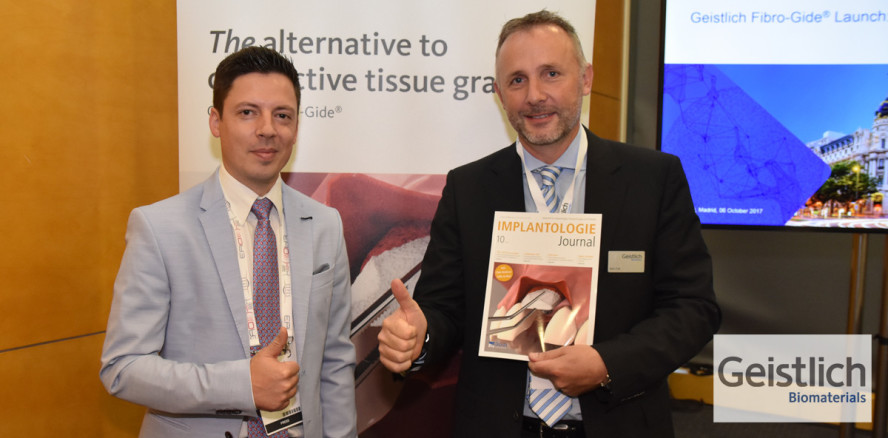 Geistlich stellt zur EAO neue Kollagenmatrix vor