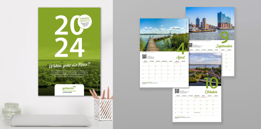 Termine im Blick behalten mit dem Kalender von goDentis