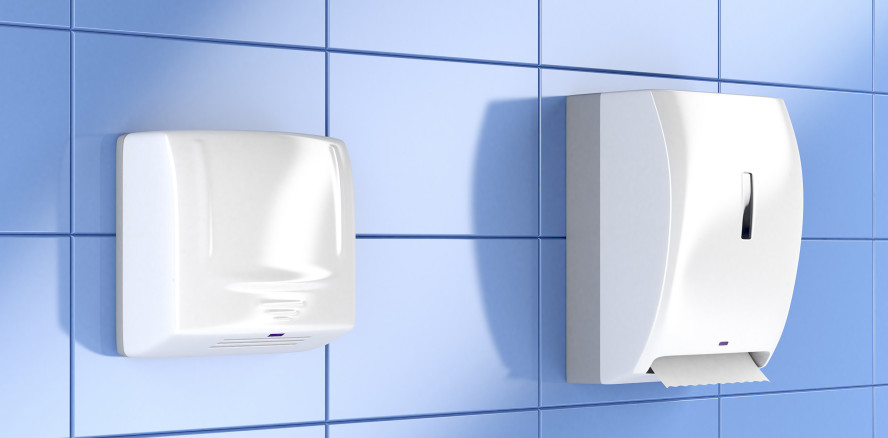 Papier oder Lufttrockner: Wer verteilt mehr Krankheitserreger?