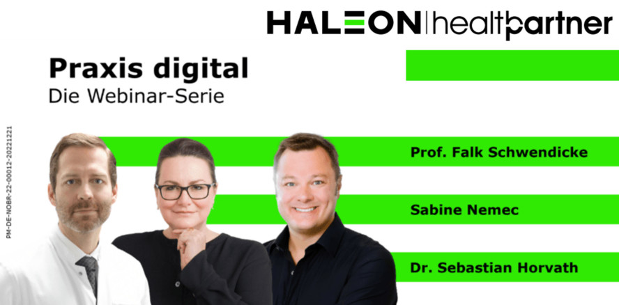 Schalten Sie ein zur Webinar-Serie Zahnarztpraxis digital