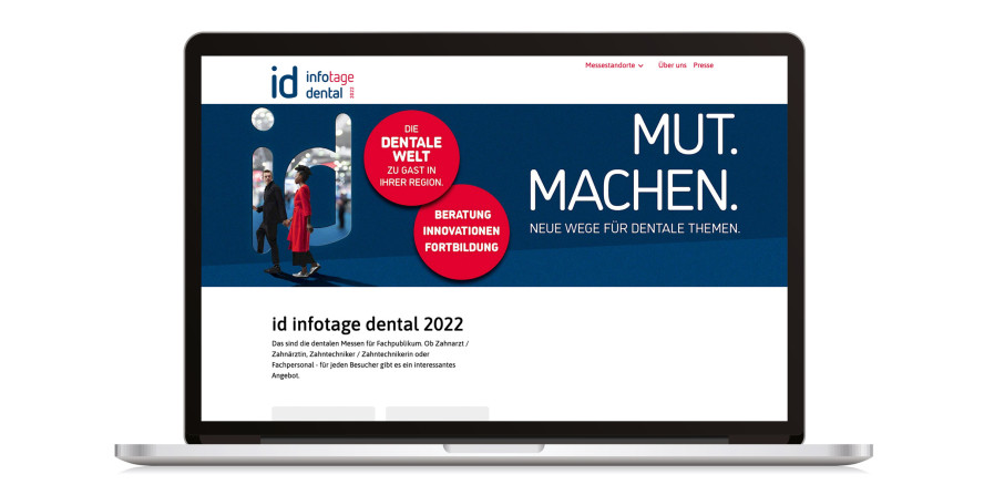 id infotage dental 2022: Aussteller können sich anmelden