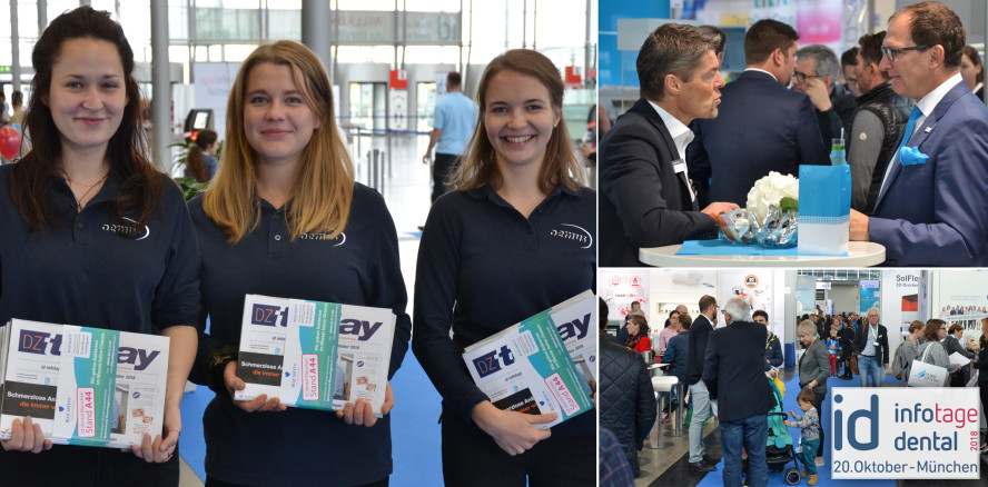 3.642 Besucher bei den id infotagen dental in München