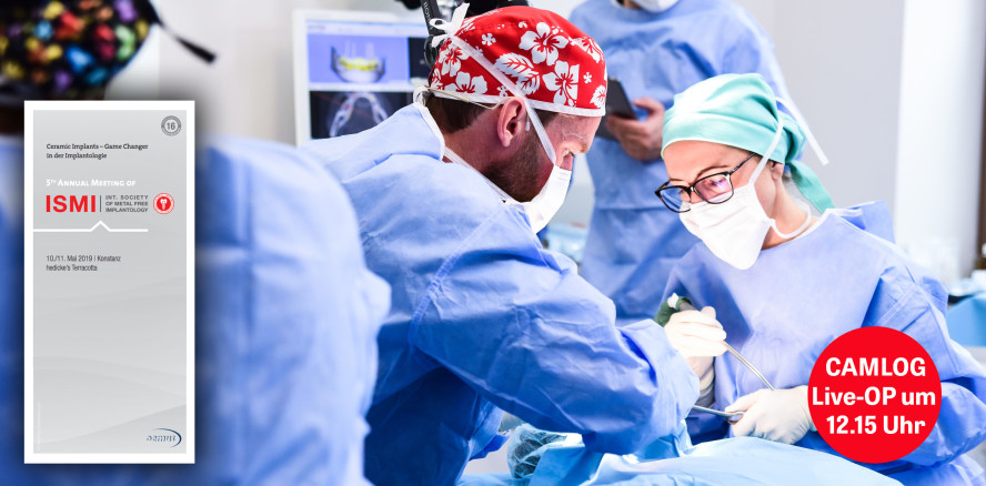 Konstanz, 10. Mai – CAMLOG Pre-Congress Symposium mit Live-OP