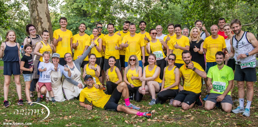 Ein Herz und eine Sohle: OEMUSianer starten beim Leipziger Firmenlauf