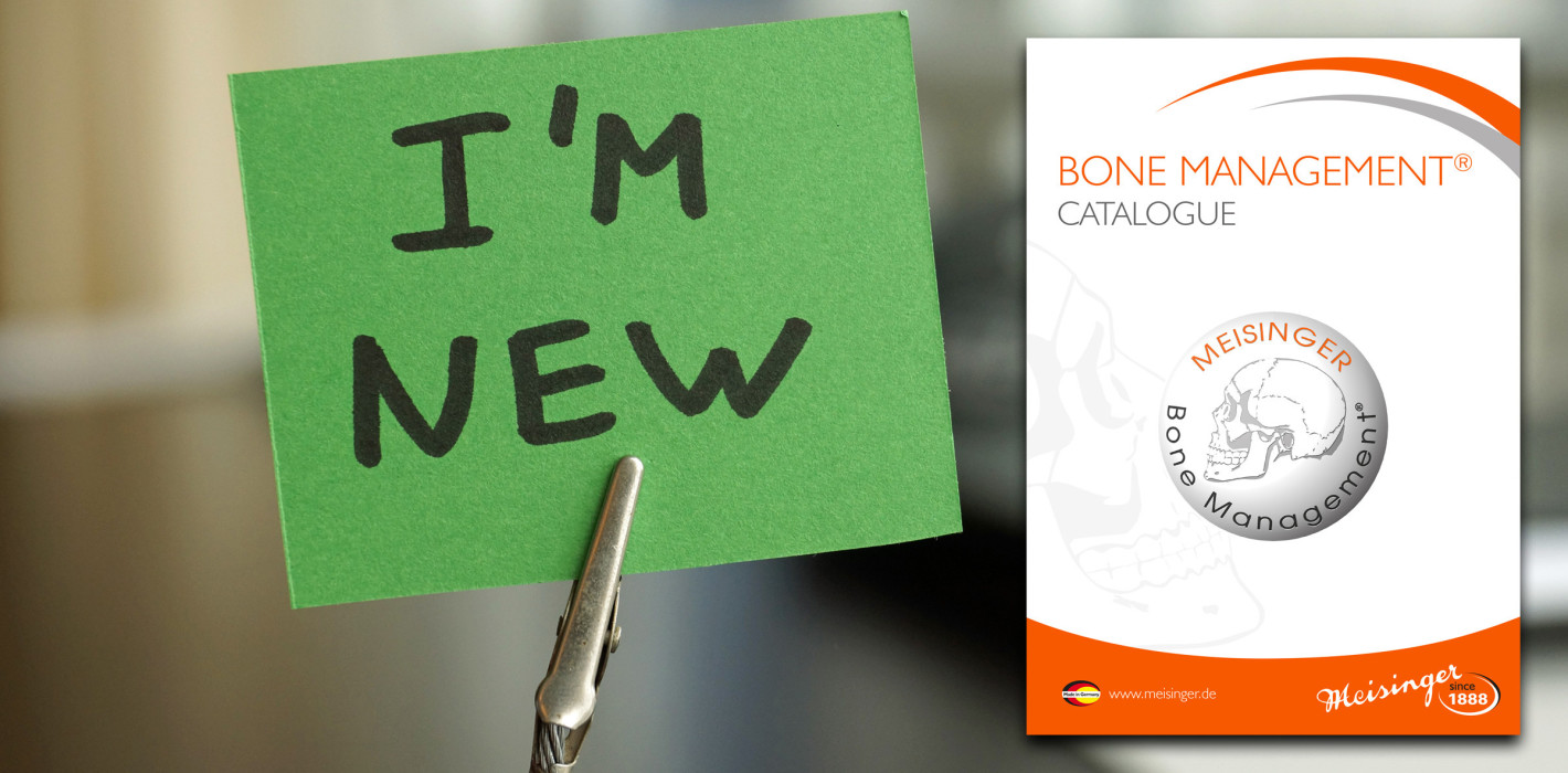 Brandneu: Der Bone Management® Katalog der Hager & Meisinger GmbH