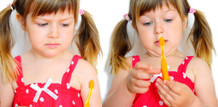Vier von zehn Kindern ist das Zähneputzen zu langweilig