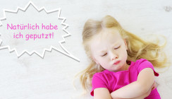 Fast die Hälfte der Kinder lügt beim Thema Zähneputzen