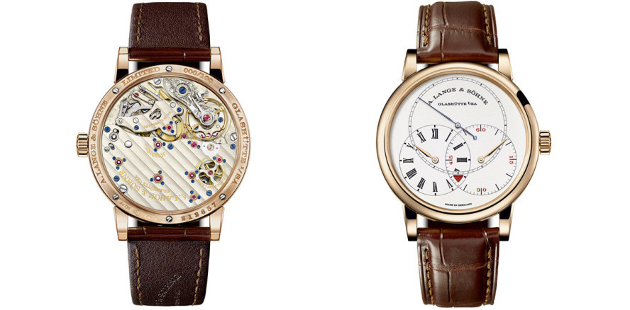 Richard Lange Springende Sekunde: Limitierte Auflage in Rotgold