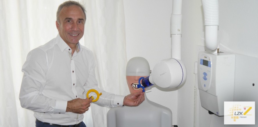 LZK Hessen versorgt Berufsschulen mit Röntgenhaltern