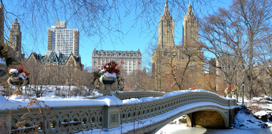 New York City zur Vorweihnachtszeit