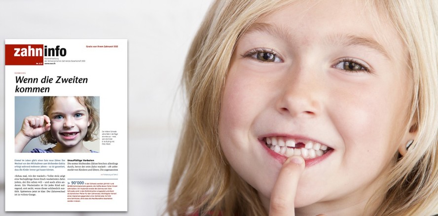 Zahninfo widmet sich dem Thema Wechselgebiss