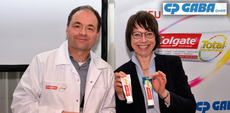 CP Gaba präsentiert eine Zahnpasta mit neuer Formel