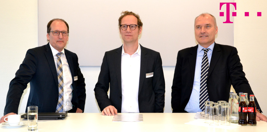 Deutsche Telekom lud zum Pressegespräch auf der IDS