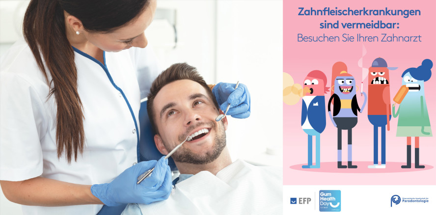 Gum Health Day am 12. Mai: Mit einem Lächeln gegen Parodontitis