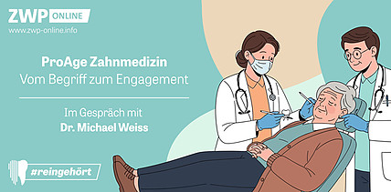 Podcast-Format #reingehört im Gespräch mit Dr. Michael Weiss zu ProAge Zahnmedizin