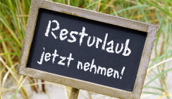 Resturlaub bis 31. März nehmen