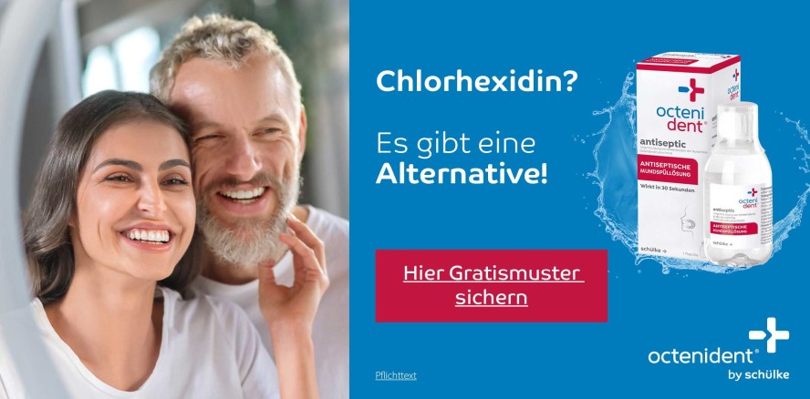 octenident®: Alternative zu Mundspülungen mit Chlorhexidin