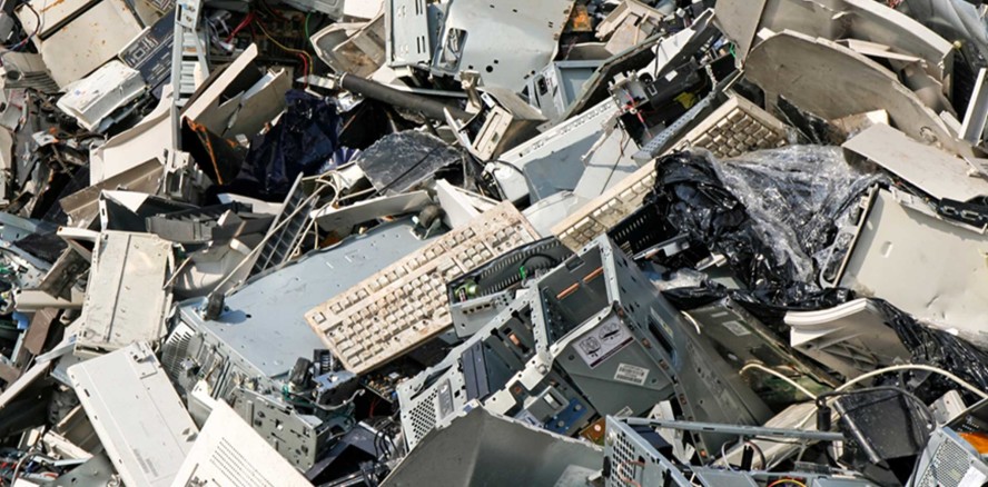 Kein Fun Fact: 1.000 Kilo Elektroschrott in eineinhalb Minuten