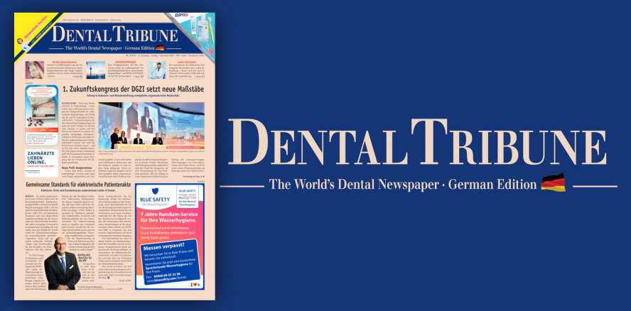 Die Dental Tribune German Edition 8/2018 jetzt als ePaper lesen