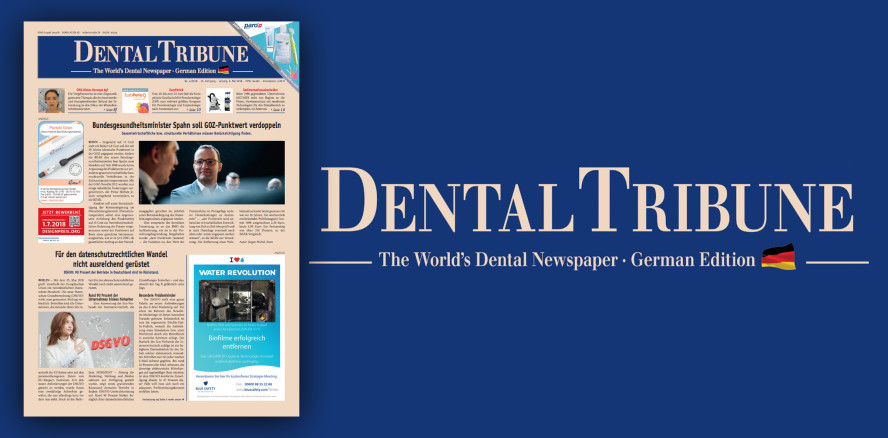 Jetzt online lesen: Die aktuelle Dental Tribune Deutschland