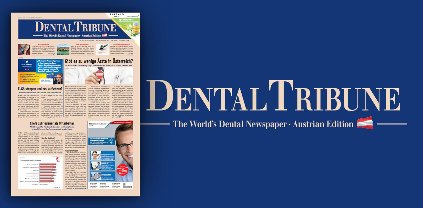 September-Ausgabe der Dental Tribune Österreich online abrufbar