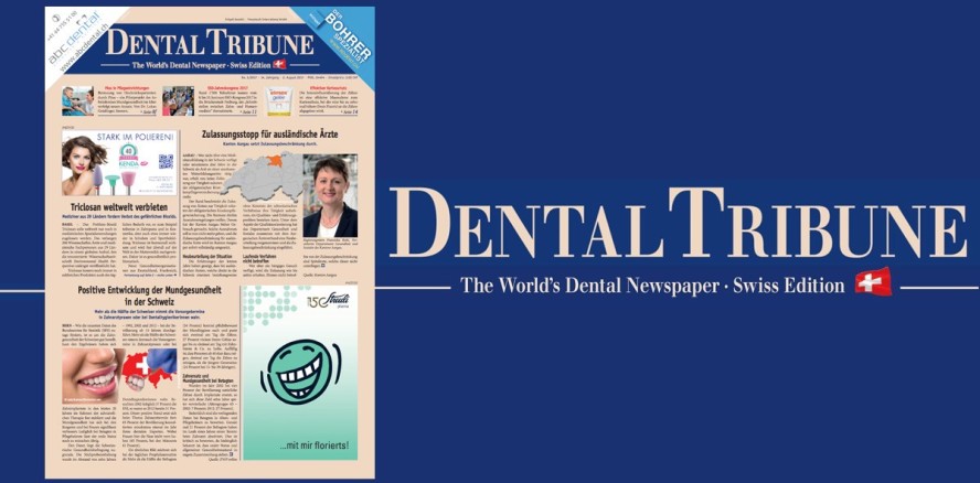 August-Ausgabe der Dental Tribune Schweiz erschienen