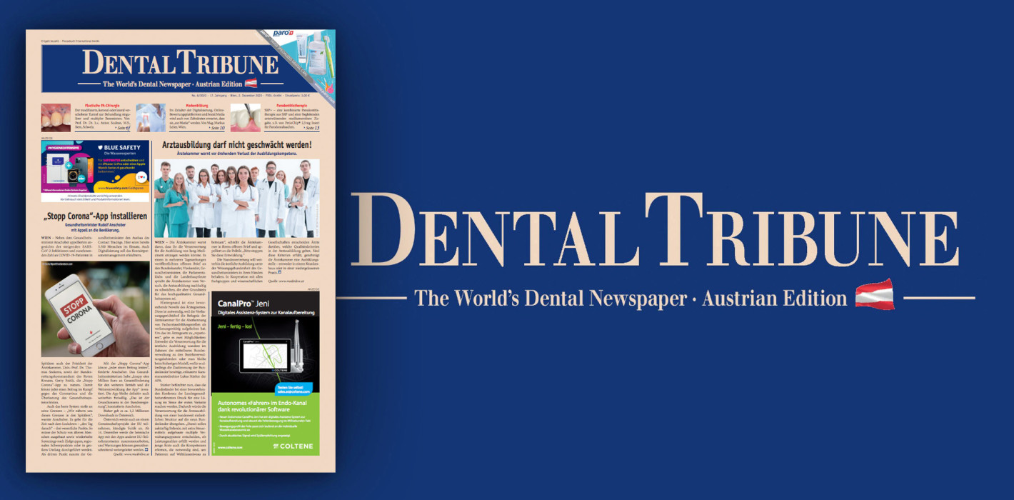 Online: Dental Tribune Österreich mit Schwerpunkt Parodontologie