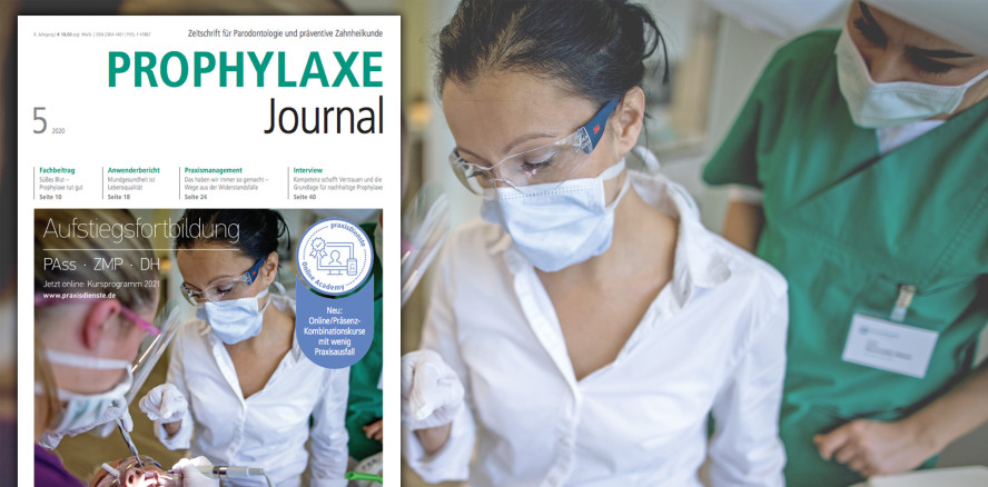 Aktuelles Prophylaxe Journal: Warn-Signale bei der Paro-Therapie