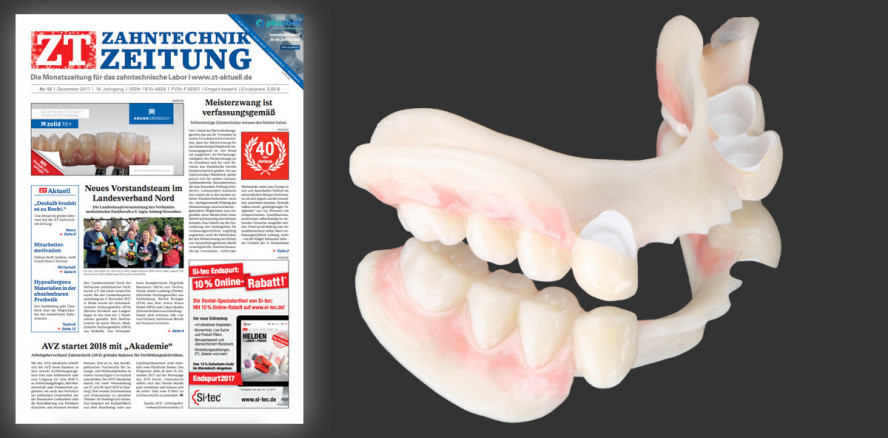 Dezember-Ausgabe der ZT Zahntechnik Zeitung online