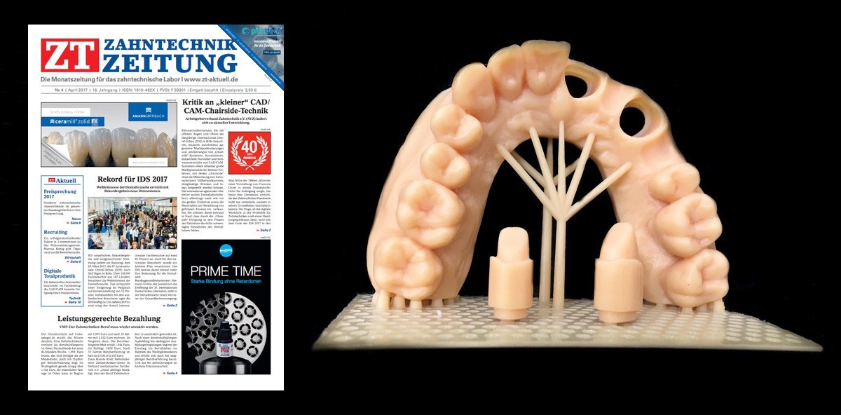Jetzt die April-Ausgabe der ZT Zahntechnik Zeitung als ePaper lesen
