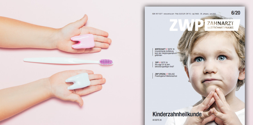 Kinderzahnheilkunde 2020: Die Juni-Ausgabe der ZWP ist online