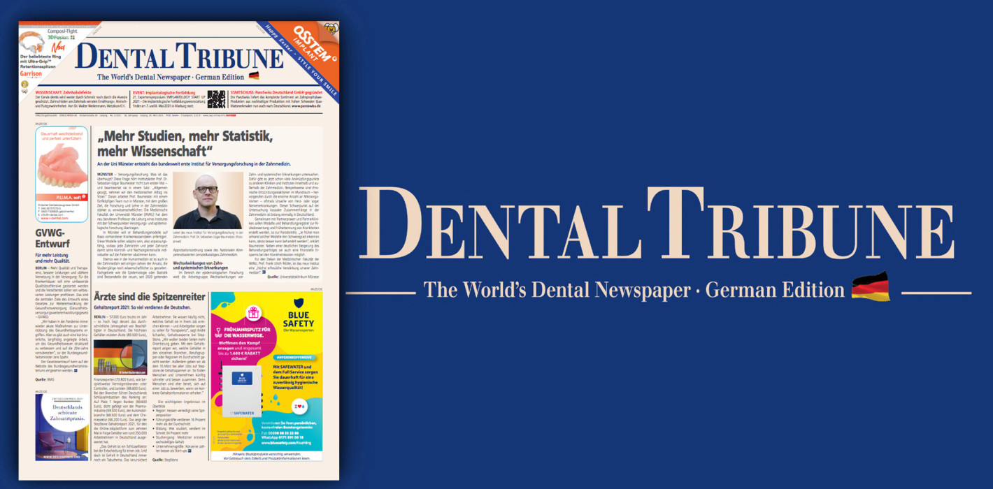 Dental Tribune Deutschland: Prothetik und Zahntechnik im Fokus