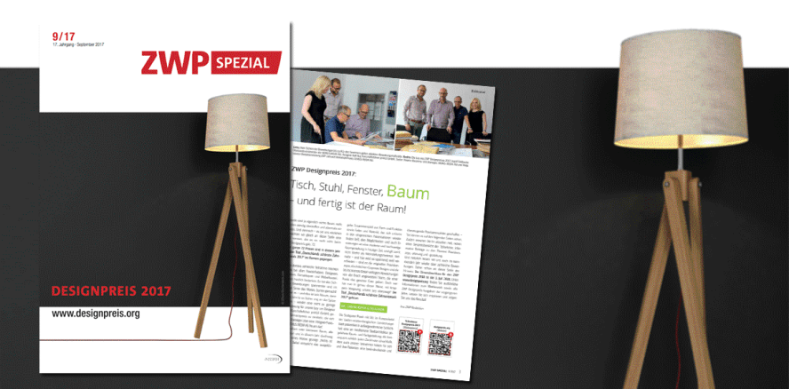 ZWP Spezial Designpreis 2017 ab sofort online