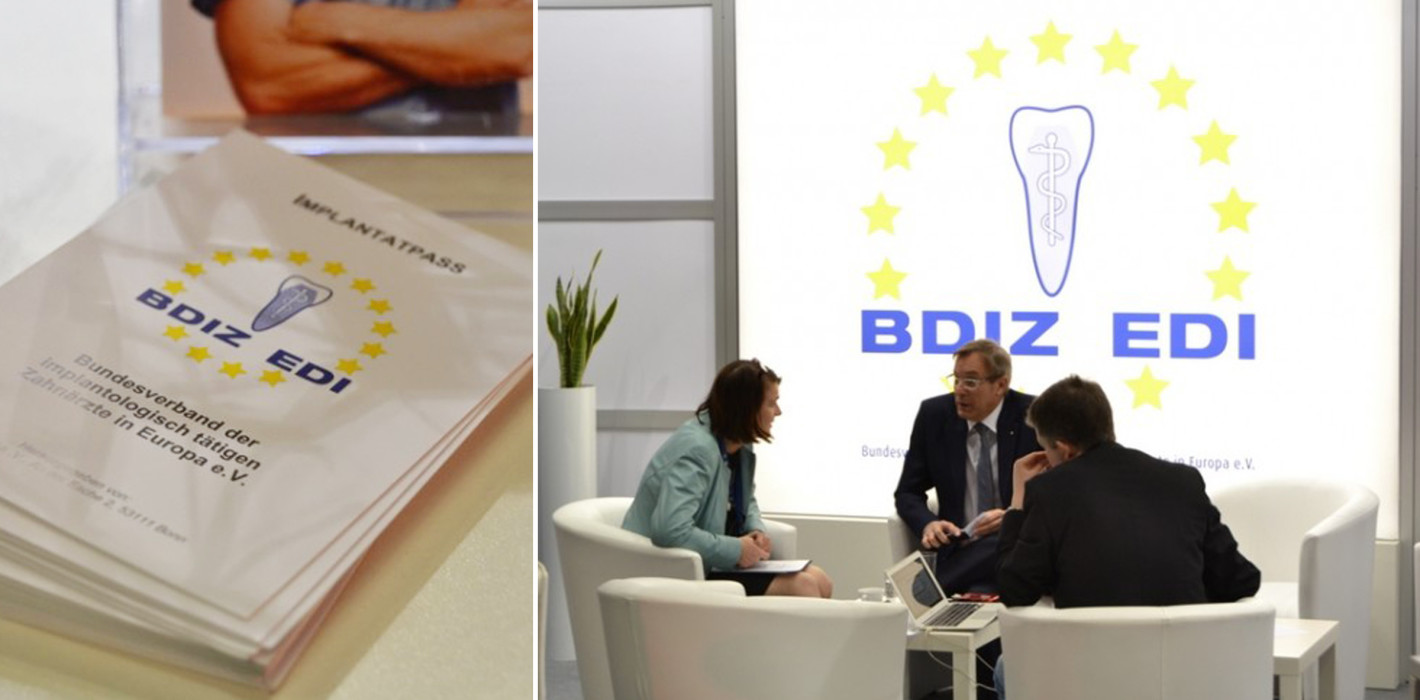Treffpunkt Implantologie auf der IDS 2019 am Stand des BDIZ EDI