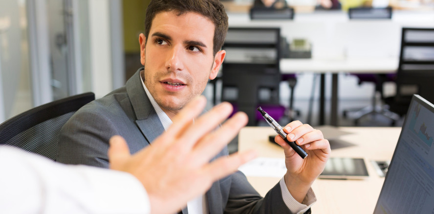 Vape-Verbot im Büro: Was sich jetzt ändert