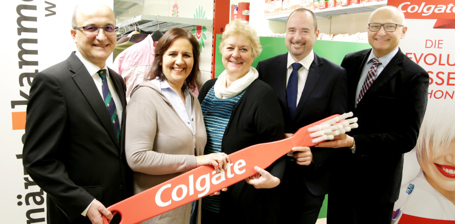 Zum zehnten Mal Zahnputz-Tag im Wiener VinziMarkt