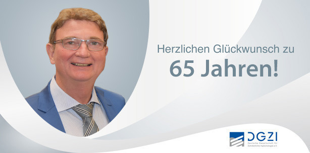 Dr. Rolf Vollmer feierte 65. Geburtstag