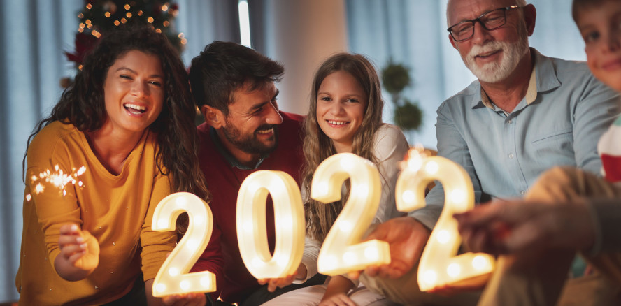 Vorsätze für 2022: Mehr Zeit für Familie und Freunde, weniger Stress