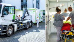 Wortwörtlich mobil: Zahnmedizin auf LKW-Rädern