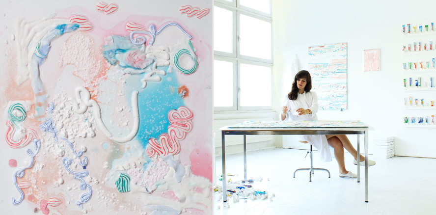 Zahnpastamalerei: Aus der Tube auf die Leinwand