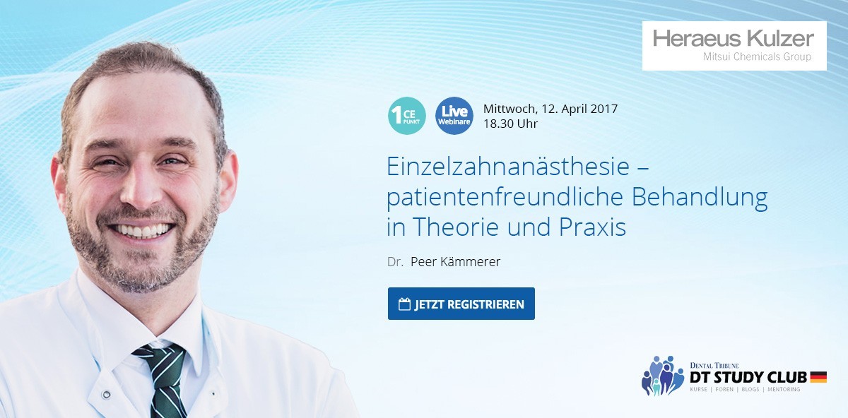Einzelzahnanästhesie: Online-Kurs gibt Einblick in Theorie und Praxis
