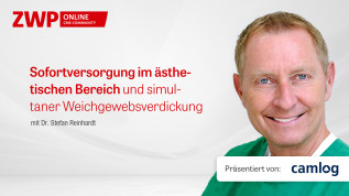Sofortversorgung im ästhetischen Bereich und simultaner Weichgewebsverdickung