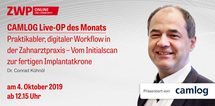 Live-OP „Digitaler Workflow in der Zahnarztpraxis“