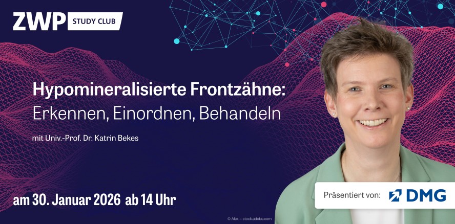 Webinar mit Prof. Bekes zum MIH-Symposium zu hypomineralisierten Frontzähnen