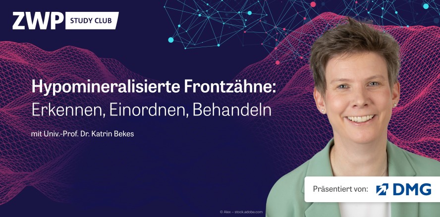 Jetzt abrufbar: Webinar mit Prof. Bekes zu hypomineralisierten Frontzähnen