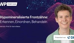 Jetzt abrufbar: Webinar mit Prof. Bekes zu hypomineralisierten Frontzähnen