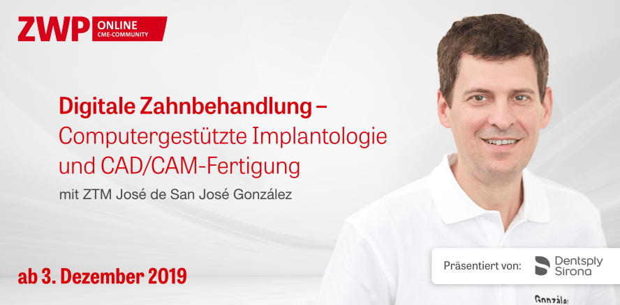 Jetzt online: Dentsply Sirona Tutorial zur digitalen Zahnbehandlung