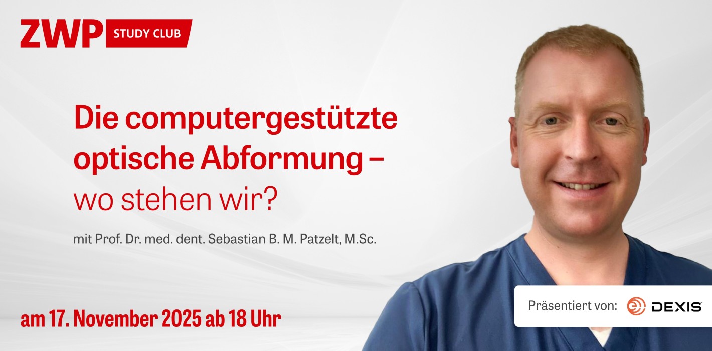 Webinar mit Prof. Patzelt: Die computergestützte optische Abformung – wo stehen wir?