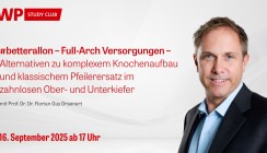 Webinar mit Prof. Draenert zu Full-Arch Versorgungen im September