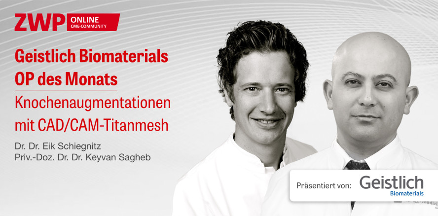1 CME-Punkt: Geistlich Biomaterials Live-Tutorial im Archiv abrufbar